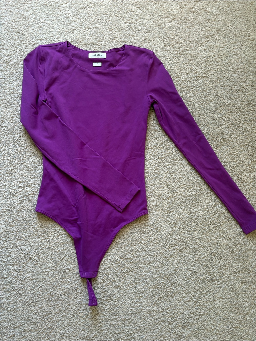 Babaton Purple Long-Sleeve Kids One-Piece Bodysuit